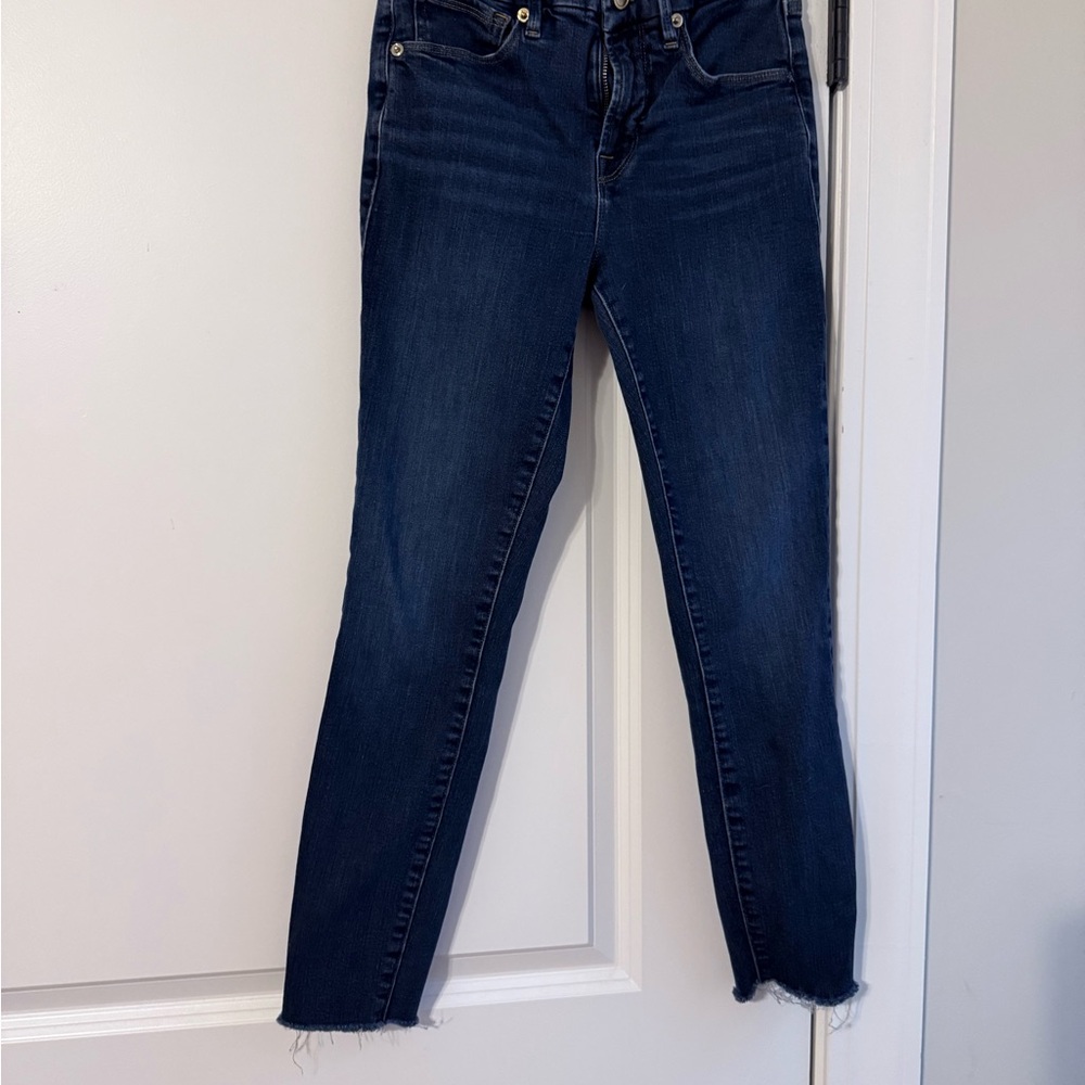 Good American Dark Blue Ankle Jeans